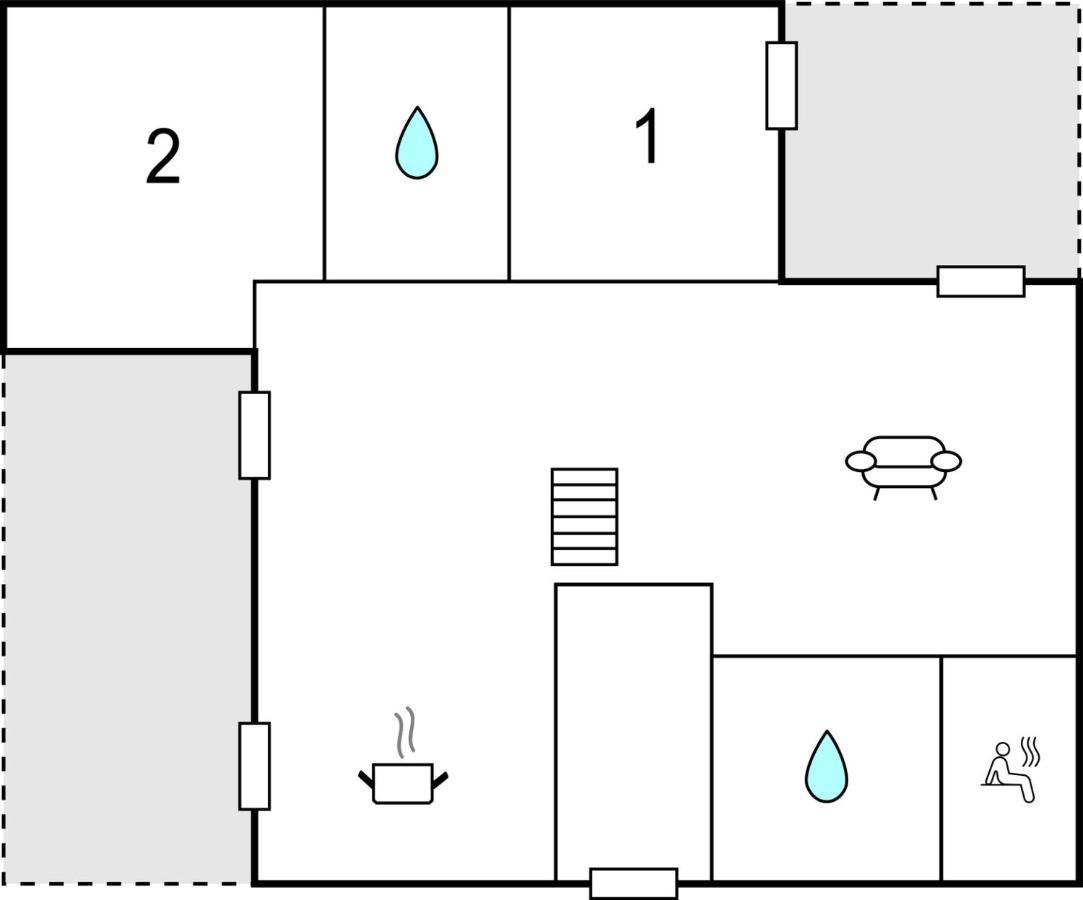 Lovely Home In Lembruch-Duemmer See With Wifi 外观 照片